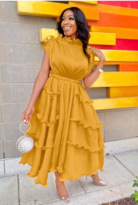 Nikita Mustard Dress